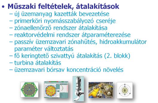 Teljesítmény növelés 2006-tól évente