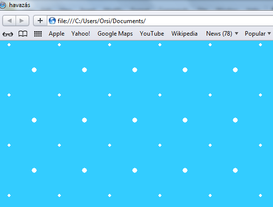 background-color:#3cf; background-size:100px 100px, 100px 100px; background-position:0px 0px, 50px 50px; -webkit-animation:havazas 60s linear infinite; animation:havazas 60s linear infinite; }