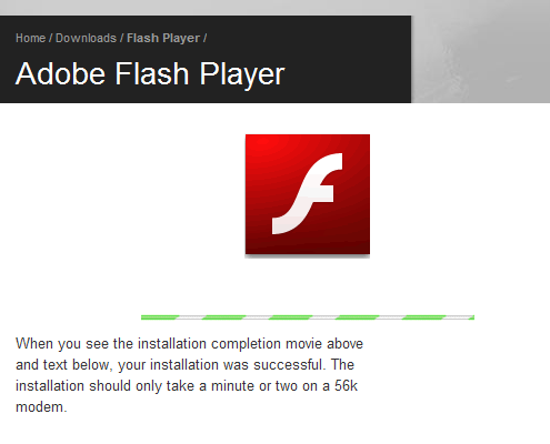 A továbbiakban az Adobe Flash Player telepítését mutatjuk be, mivel manapság nagyon gyakoriak az olyan tartalmak, amelyek megjelenítéséhez erre a programra szükség van.