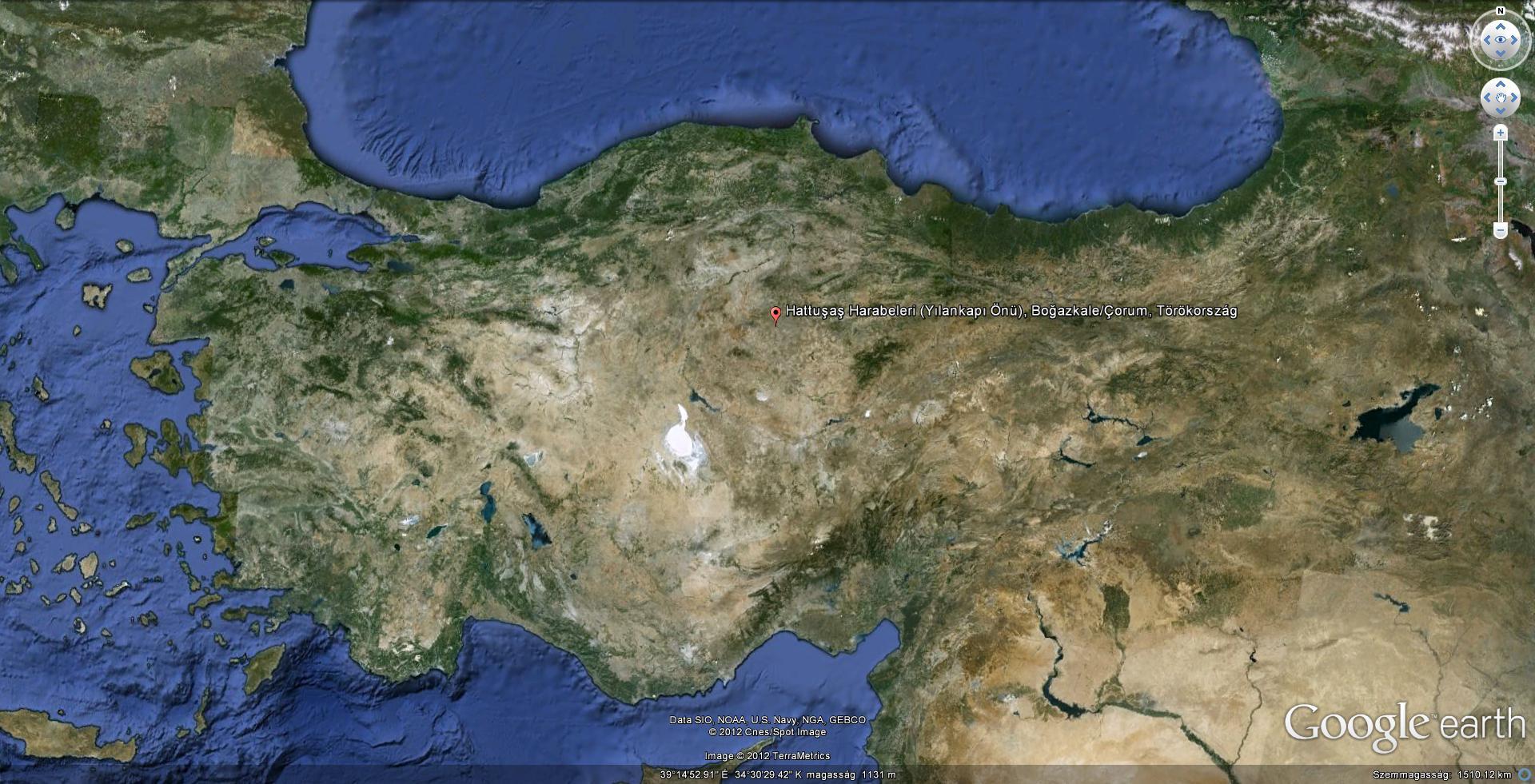 Hattusas (am.: Hattu vára, ma: Boğazköy, Boğazkale) / a hettita birodalom központja Kr.e. VI-III. évezred: korai telepesek, később település-hálózat / Kr.e. 2000-1700 k.