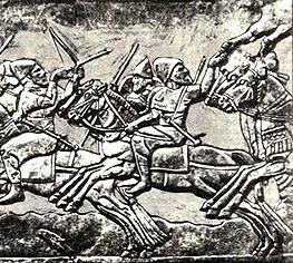 A HETTITÁK VÉGZETE / A TENGERI NÉPEK ÉS A KIMMEREK Kr.e. 1200 k.: a tengeri népek (akhájok, szikulok, szárdok, etruszkok) szétzúzzák a hettita birodalmat / Kr. VIII. szd.