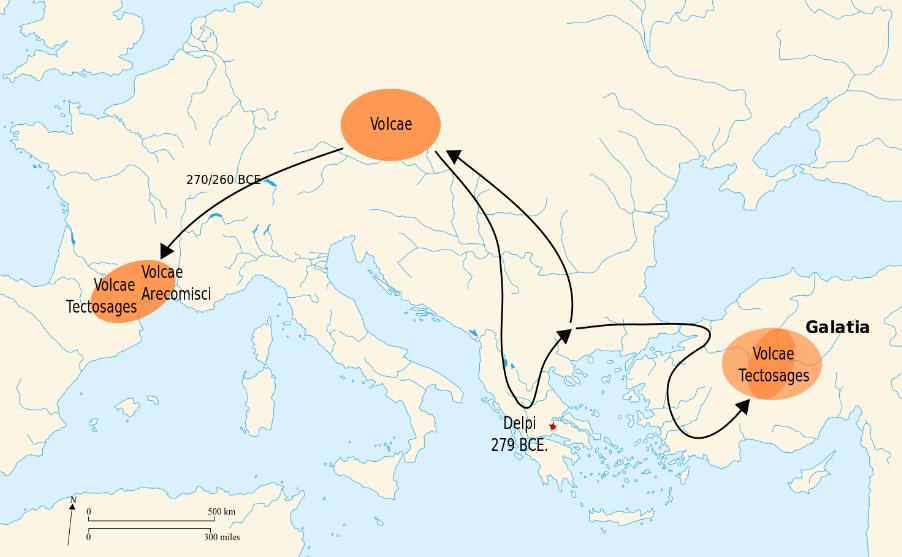 A KELTÁK VÁNDORLÁSA Antik szerzők: a kelták a Közép-Duna-vidékére a Kr.e. IV.