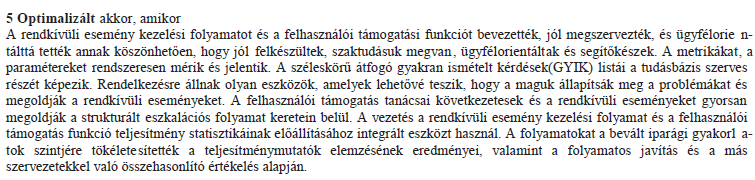 A rendkívüli események kezelése és a