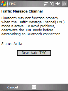 TMC Az A701 támogatja a Forgalom Üzenet Csatorna (TMC) funkciót.