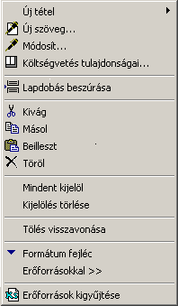 13. oldal Alapértelmezett szorzók definiálhatók a program általános beállításaiban Beállítás - Alapbeállítások - Általános.