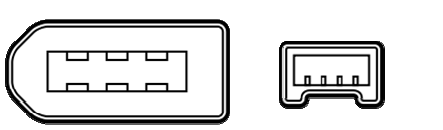 FireWire (IEEE 1394) A szabványt az Apple alkotta meg 1995-ben.