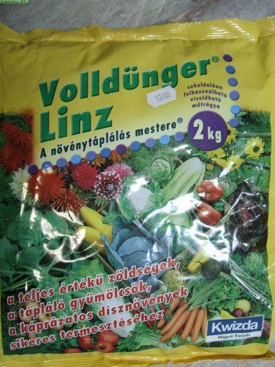 Volldünger Linz műtrágyacsalád Nagy hatékonyságú, sok kultúrában használható műtrágya termékcsalád. Vízoldható műtrágya.