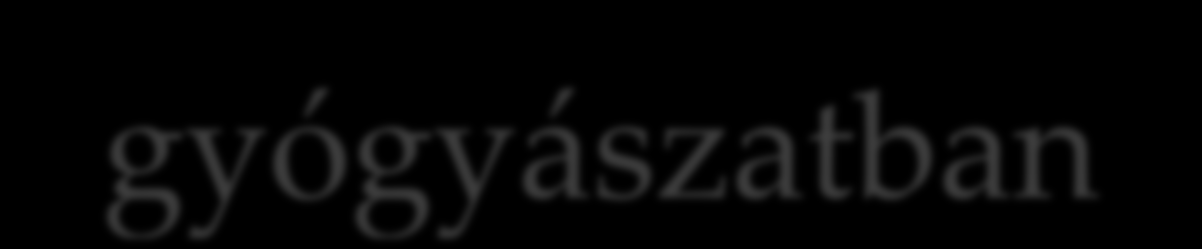 A bioszervetlen kémia alkalmazása a gyógyászatban Milyen