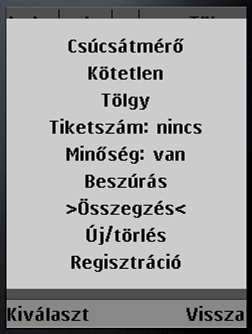 Az erdészeti alkalmazások telefonokra telepítése mint a JAVA játékok esetében is WAP (wap.atlalo.hu) segítségével történik, és az Alkalmazások vagy Játékok mappába letölthetők.