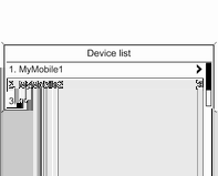 132 Telefon Az eszközlistában már elmentett mobiltelefon csatlakoztatása Írja be a megjelent SAP-kódot a mobiltelefonba (szóközök nélkül).