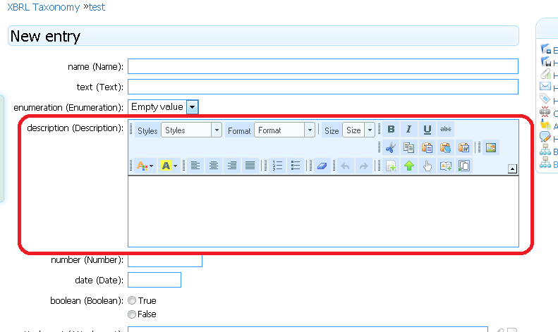 S68M01 Enumeration type attribute S68M01 Enumeration type attribute In case of enumeration attributes we can chose from values set at when creating the structure of the category.