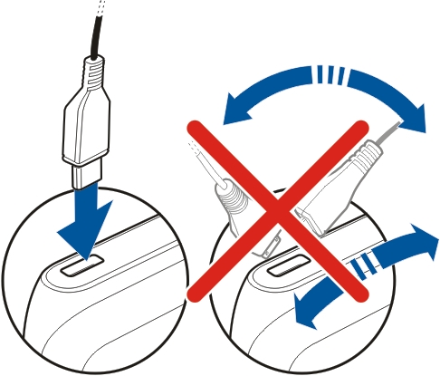 14 Kezdő lépések Az akkumulátort egy ideig nem kell feltöltenünk, valamint a készüléket használhatjuk töltés közben is.