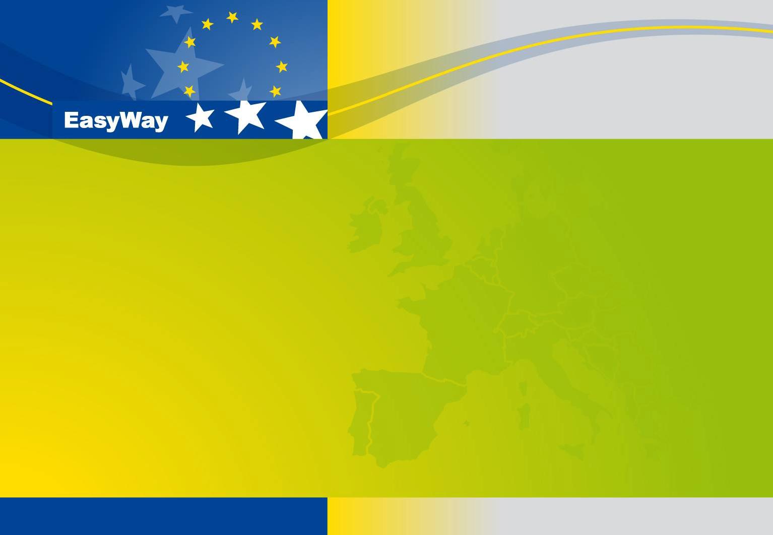 EASYWAY ESG2: európai léptékű hálózati