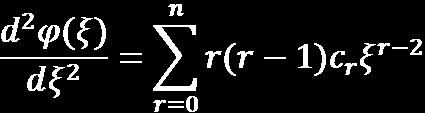 24 A harmonikus oszcillátor (6) Az egyenlet φ(ξ) megoldását véges fokszámú polinom alakban