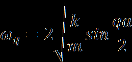 38 A rácsrezgések kvantuma a fonon (2) Az m tömegű pontra ható erőhöz tartozó