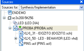 segítségével)! Ha minden lépést helyesen csináltunk végig, megjelenik a két file a forrásaink között: 2.