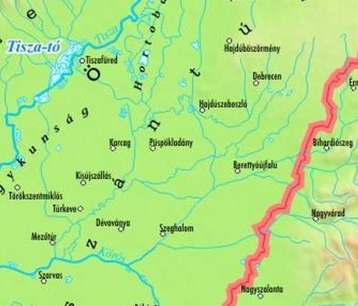HELYZETFELTÁRÓ - HELYZETELEMZŐ - HELYZETÉRTÉKELŐ MUNKARÉSZEK 106 1.12 Táji és természeti adottságok vizsgálata 1.12.1 Természeti adottságok Berettyóújfalu a Tiszántúlon, a Berettyó partján fekszik.