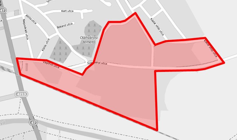 HELYZETFELTÁRÓ - HELYZETELEMZŐ - HELYZETÉRTÉKELŐ MUNKARÉSZEK 227 A városrész lehatárolása, története, szerkezete 3.3.2.7. Ipari terület Városrész lehatárolása: A Dózsa- Vágóhíd- Téglaparti- Kádár V.