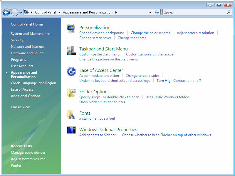 A Windows Vista személyre szabása - PDF Ingyenes letöltés
