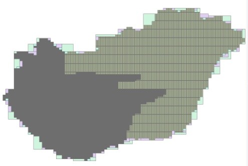 Raszter adatok Nagy méretű raszteres adatok tárolása, szolgáltatása, frissítése, mentése: Topográfiai