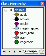 5.15. ÁBRA A vegetáció lehatárolása RGB felvételen (balra) Greenness index (>=0,34) és CIR adatokon (jobbra) NDVI index (>=0,29) alapján A fent bemutatott lépéssort a 25, 50, 100 és 200 scale