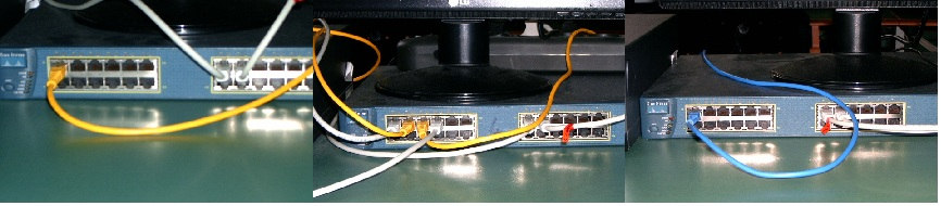 A switchek Cisco Catalyst 3550 XL 12.0(5.3)wc(01) IOS verzióval.