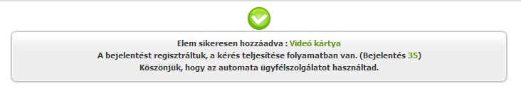 10. Írja be a kérem szövegét a Leírás részbe. 11. Kattintson az Üzenet küldése gombra. 12.