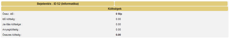 MEGJEGYZÉSEK FÜL Itt látható a bejelentéshez tartozó adatok, a kapcsolódó szereplők, a bejelentés tartalma. A megfelelő jogosultságokkal kezdeményezhető új megjegyzés hozzáfűzése a bejelentéshez.