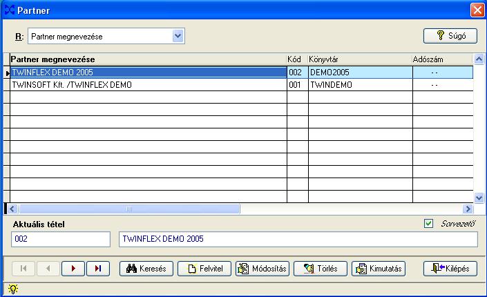 6.4. Excel állományok alkönyvtára A kimutatások minden esetben elkészíthetık excel fájlba.