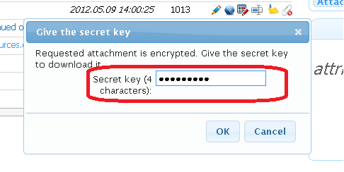 S48F01 Download secret file - Titkosított állomány letöltése S48F01 Secret key