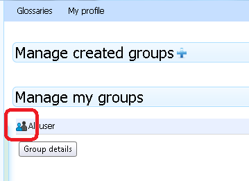 S17T02 Manage my groups Saját csoportok kezelése S17T02 Manage my groups Saját csoport kezelése Az itt megtalálható csoportok azok a csoportok, amikbe más felhasználók hívtak meg minket.