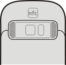 126 Csatlakozás Az NFC funkciót akkor használhatjuk, ha a telefon képernyője be van kapcsolva. További tájékoztatásért tekintsük meg az NFC funkciót ismertető videókat a telefonon.