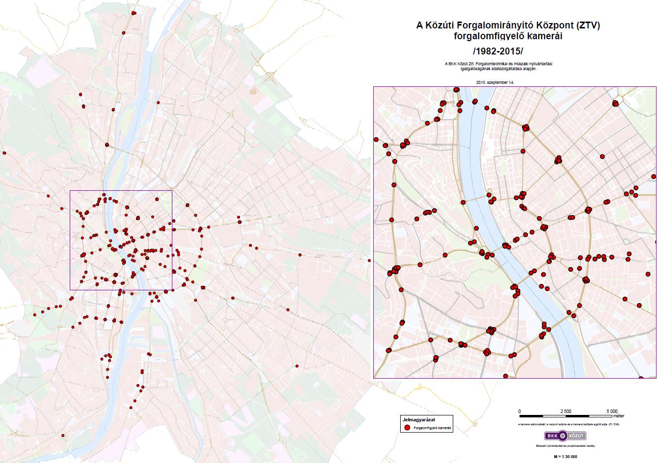 Várható eredmények 14 Forgalmi monitoring - bővülő terepi