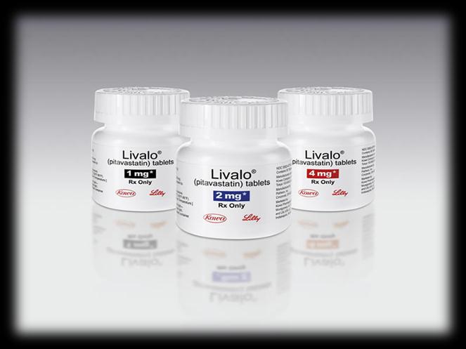 7. LIVALO -2010 felnőttek primér hiperlipidémia kezelése kapható 1mg, 2mg,