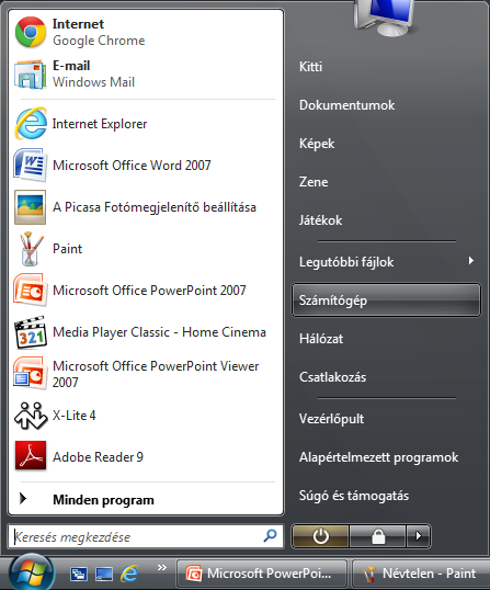 Windows Vista / Windows 7 A CareLink USB illesztőprogram eltávolítása 1.