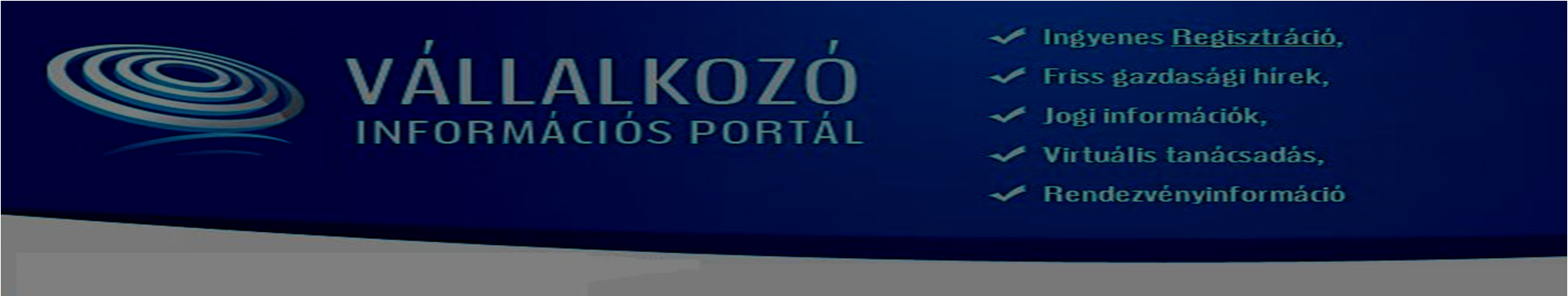 Elindult a hírportál, http://www.vallalkozo.info/ melyet a VOSZ a TÁMOP 2.5.3.C-13/1 pályázat keretében hozott létre.