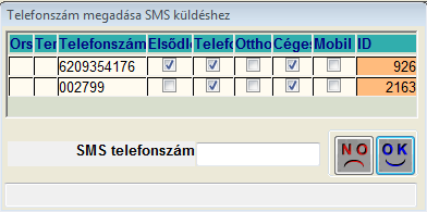 Ebben az ablakban 2 dolgot tudunk még szabályozni: Küldendő partnerek körének pontosítása: Alapból az összes partner neve előtt treff jel található, ez azt jelenti, hogy a rendszer azoknak küldi el