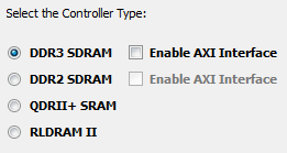 Xilinx MIG Memory Interface Generator Használható ISE-ben (CoreGen) és Platform Studio-ban Felhasználói interfész Natív