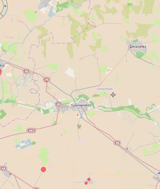 HELYZETFELTÁRÓ - HELYZETELEMZŐ - HELYZETÉRTÉKELŐ MUNKARÉSZEK 112 26. térkép: Vízbázis védőterületek Gyomaendrőd környezetében Ivóvízellátás Forrás: http://webgis.okir.