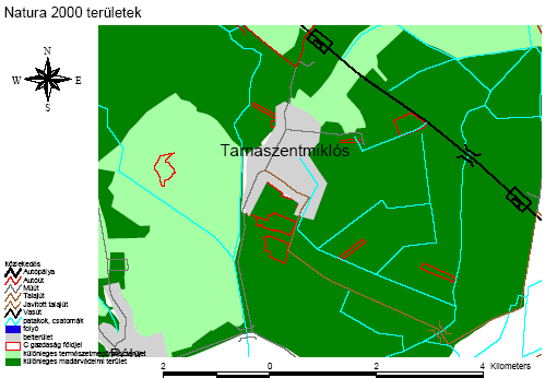 Térképek a támogatási