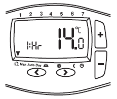 KEZELÉSI LEÍRÁS EBERLE HELYISÉG-HŐMÉRSÉKLET SZABÁLYOZÓ Típusok: INSTAT + 2R7 (elemes) INSTAT + 3R7 (elemes + hálózati) I. Felhasználói útmutató 1.