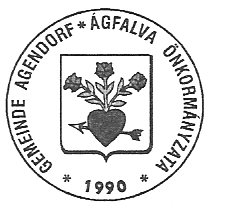 Á G F A L V I K R Ó N I K A X. évfolyam 10. szám Ágfalva Önkormányzatának tájékoztatója 2009. október KÖSZÖNJÜK!
