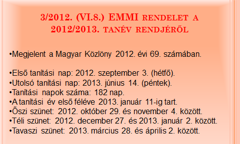 Hazánk jövőjét alapvetően meghatározza az oktatás minősége. A közoktatás évszázados feladata a nemzeti és az egyetemes kultúra gyarapítása, továbbadása.