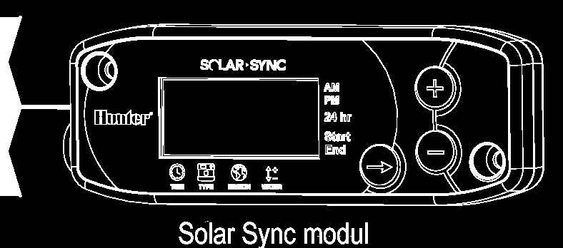 A RENDSZER TELEPÍTÉSE (folytatás) I-Core vezérlő 1. A Solar Sync piros vezetéket kösse az AC1 pontba 2. A Solar Sync fehér vezetéket kösse az AC2 pontba. 3.