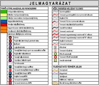9) Reptér beépítési százalékának csökkentése 18) jóváhagyott tervek szerint korrigált, tervezett elkerülő és átkötő utak nyomvonalai 19) Belterület kijelölés a megtörtént belterületbe csatolások
