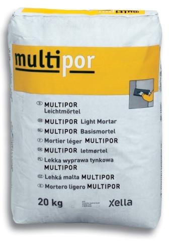 Rendszerelemek Multipor hőszigetelő lapok Multipor ragasztóhabarcs Multifix