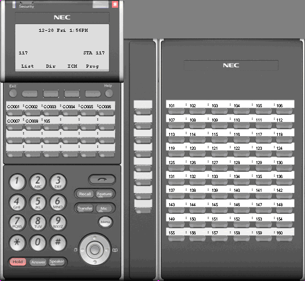 NEC SV8100 DESKTOP SUITE A NEC SV8100 Desktop Suite egy három elemből álló alkalmazás-készlet.