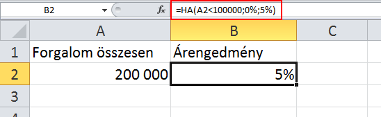 Logikai függvények A logikai függvényekkel ellenőrizhetjük, hogy egy, vagy több feltétel teljesül-e. Az Excel dönteni tud, és a döntés eredményétől függően más-más számítást végrehajtani.