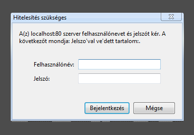 AuthType Basic AuthName "Jelszo'val ve'dett tartalom:" AuthUserFile C:\xampp\htdocs\.