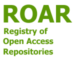 OPEN ACCESS REPOZITÓRIUMOK ROAR a nyílt hozzáférésű